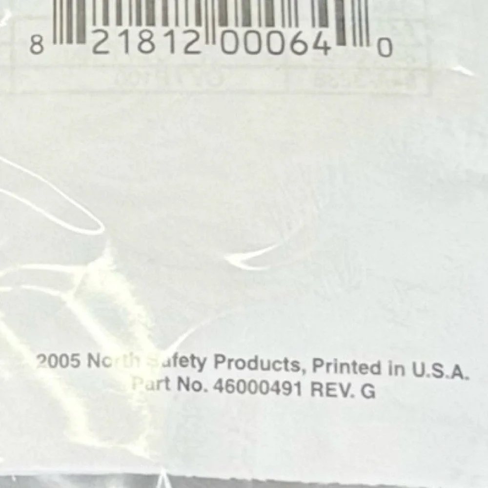 North Part #7581P100 NIOSH OV/P100 Replacement Cartridges Lot of 2 (2-pack) New!